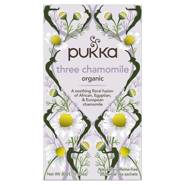 Pukka Herbs Three Chamomile Tea Bags Food Cupboard M&S   