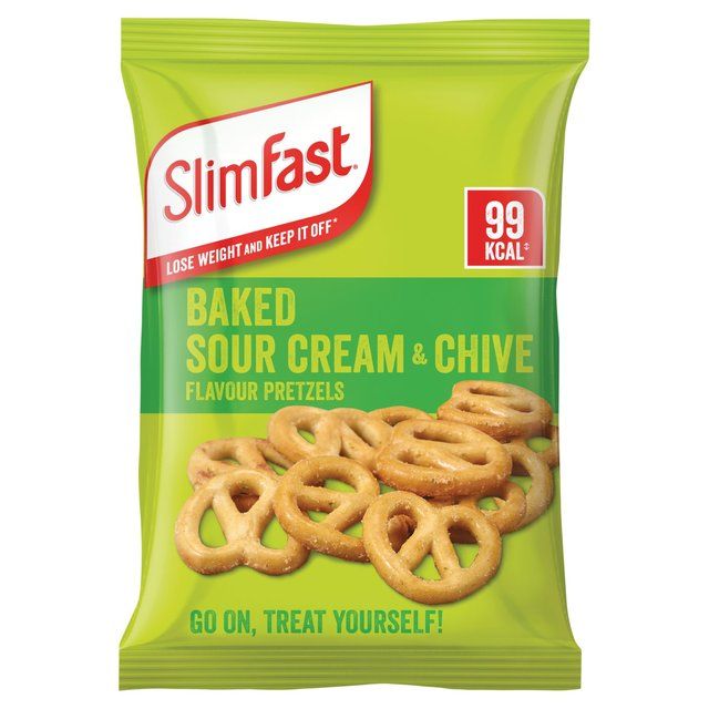 SlimFast Baked Sour Cream & Chive Pretzels