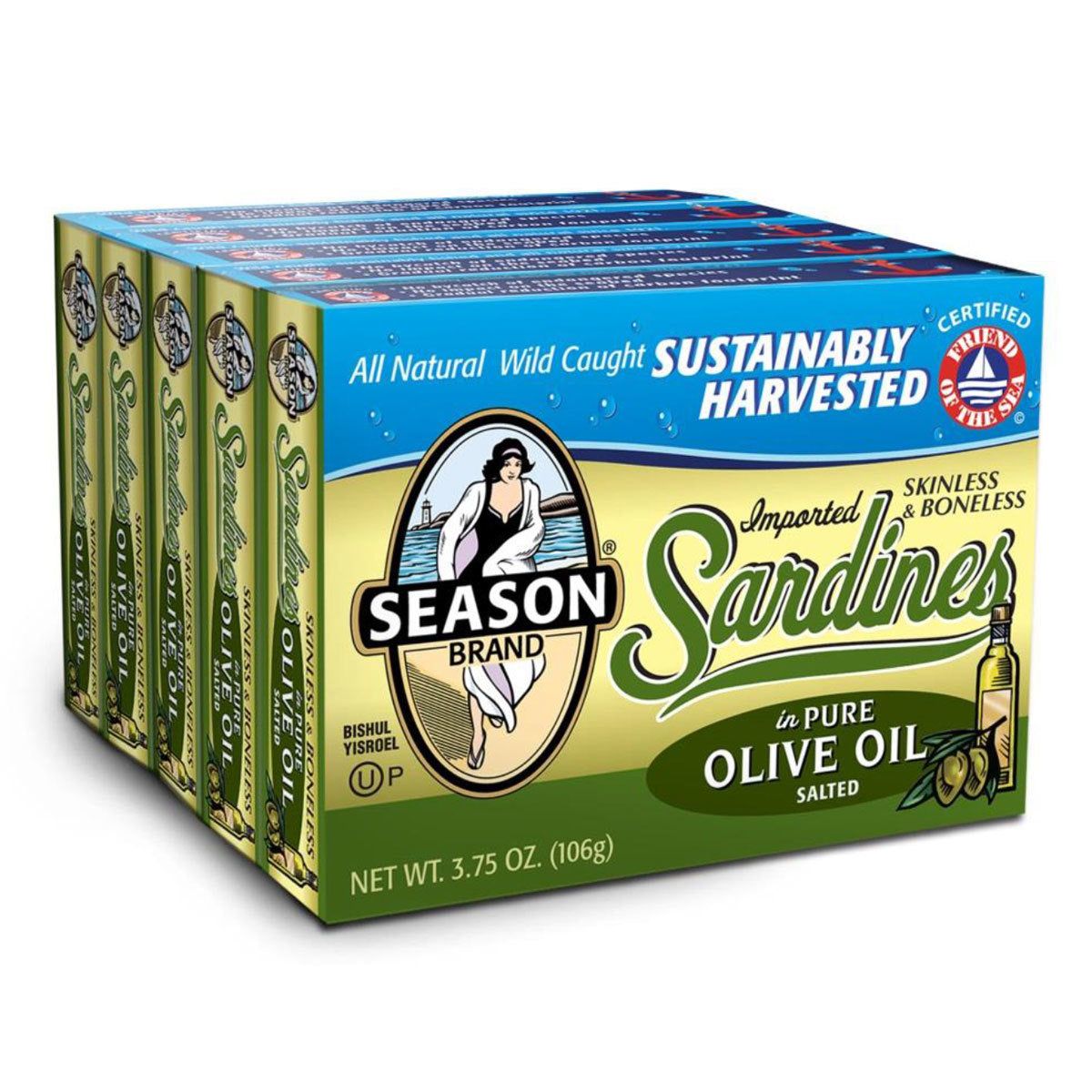 Select Sardines in Olive Oil, 6 x 125g GOODS Costco UK