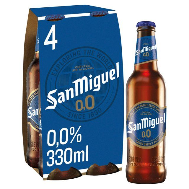 San Miguel Alcohol Free Lager Beer Bottles Beer & Cider M&S   