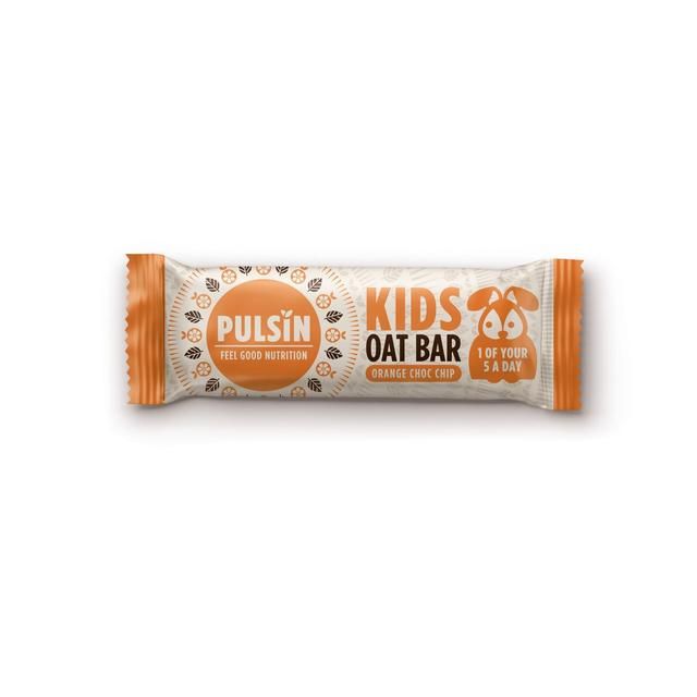 Pulsin Orange Choc Chip Vegan Fruity Oat Bar Multipack Free from M&S   