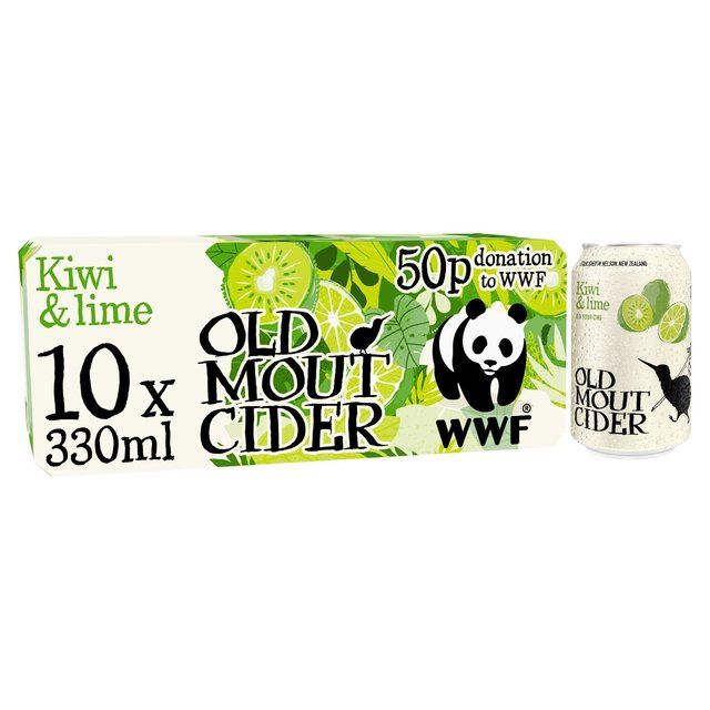 Old Mout Kiwi & Lime Cider Can   10 x 330ml