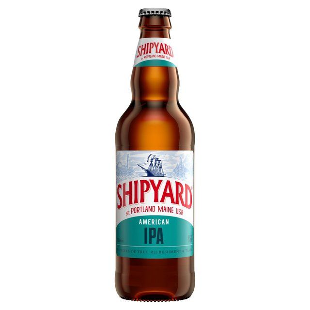 Shipyard American IPA Ale Beer Bottle   500ml