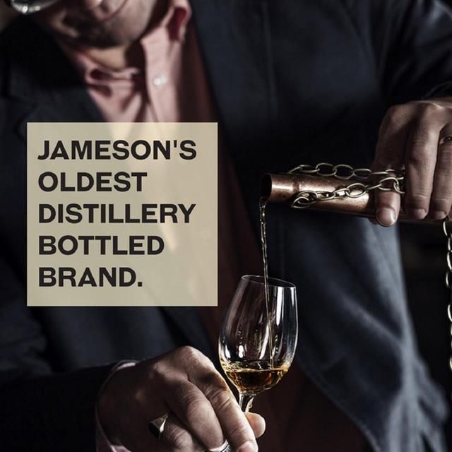 Jameson Crested Triple Distilled Blended Irish Whiskey