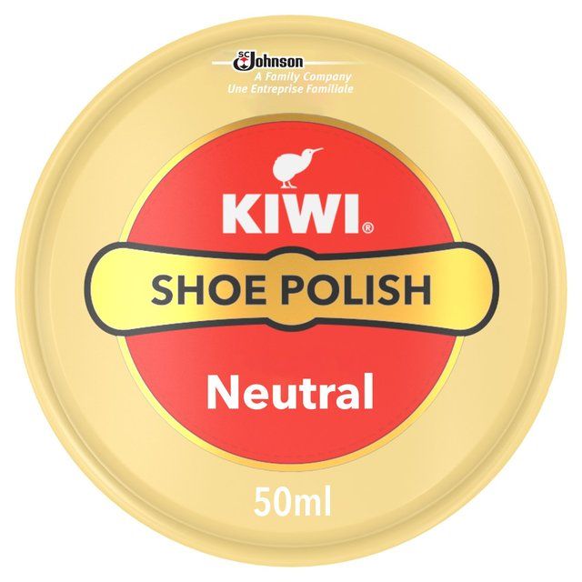 Kiwi Shoe Polish Tin Neutral