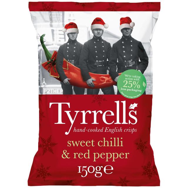 Tyrrells Sweet Chilli & Red Pepper Sharing Crisps Food Cupboard M&S Default Title  