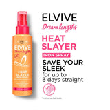 L'Oreal Elvive Dream Lengths Heat Slayer Iron Spray for Long, Sleek Hair Hair Treatments ASDA   