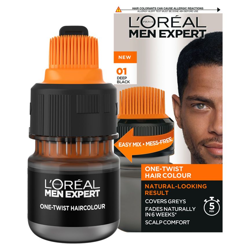 L'Oreal Men Expert One Twist Hair Colour Shade 1 Deep Black