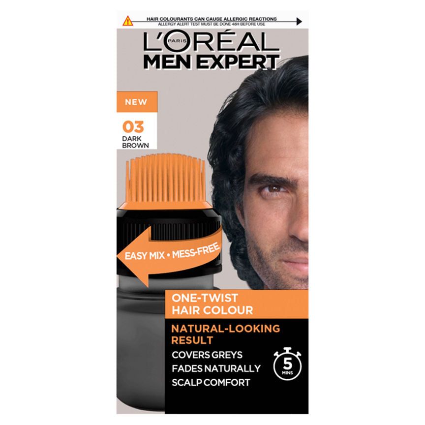 L'Oreal Men Expert One Twist Hair Colour Shade 3 Dark Brown