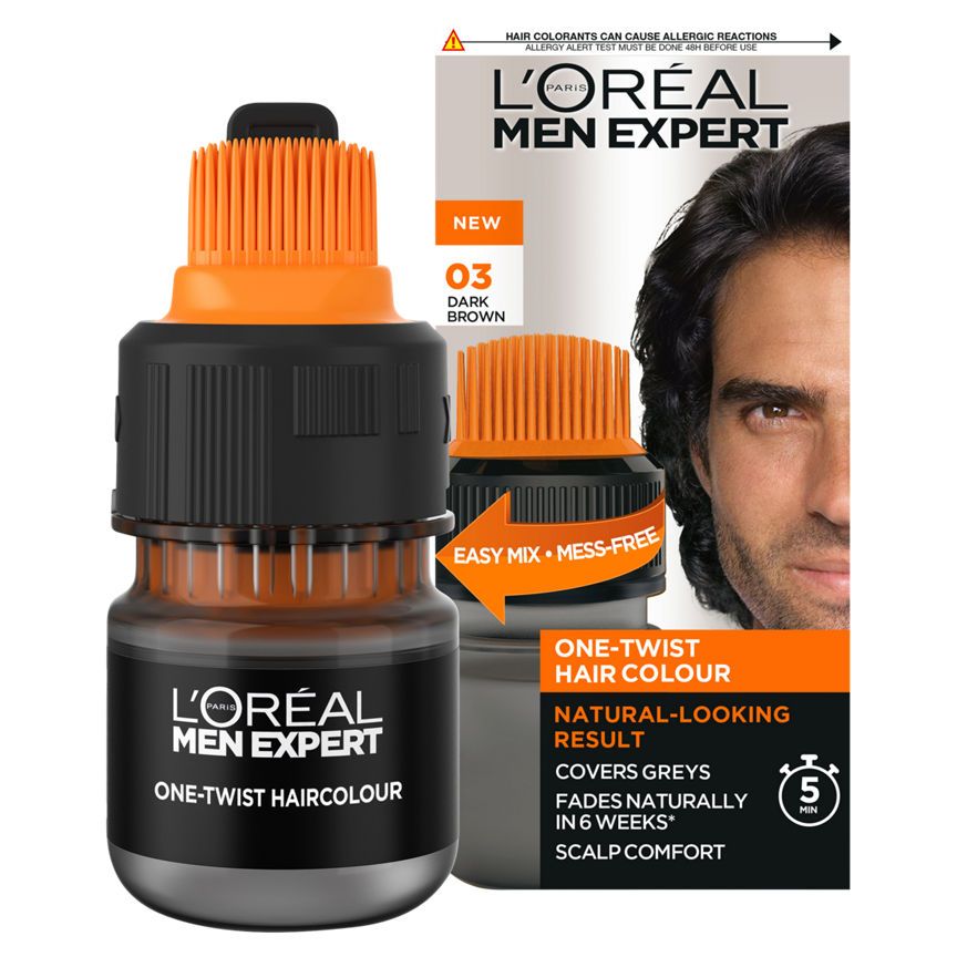 L'Oreal Men Expert One Twist Hair Colour Shade 3 Dark Brown