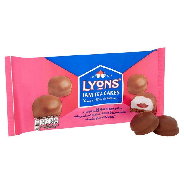 Lyons Jam Teacakes