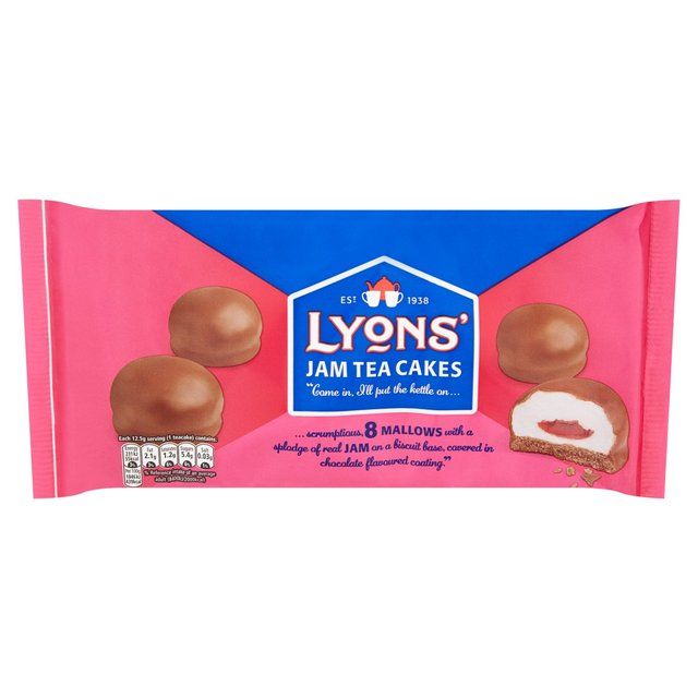 Lyons Jam Teacakes