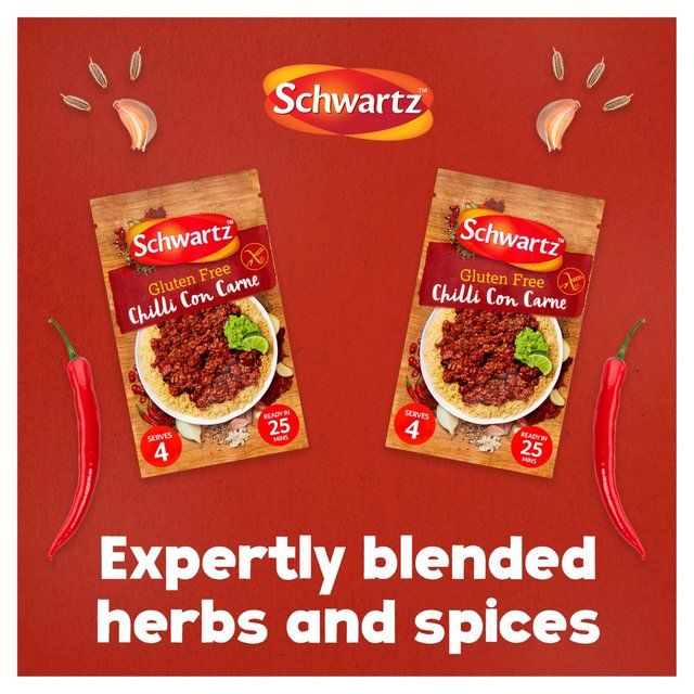 Schwartz Gluten Free Chilli Con Carne Mix FOOD CUPBOARD M&S   