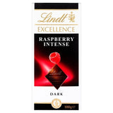 Lindt Excellence Raspberry Bar   100g Default Title