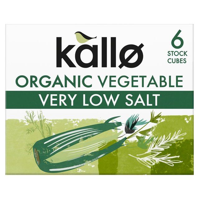 Kallo Organic Very Low Salt Vegetable Stock Cubes Default Title