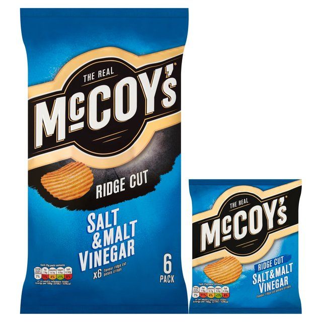 McCoy's Salt & Malt Vinegar Multipack Crisps