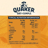 Quaker Oat So Simple Protein Porridge Pot Golden Syrup Cereals M&S   