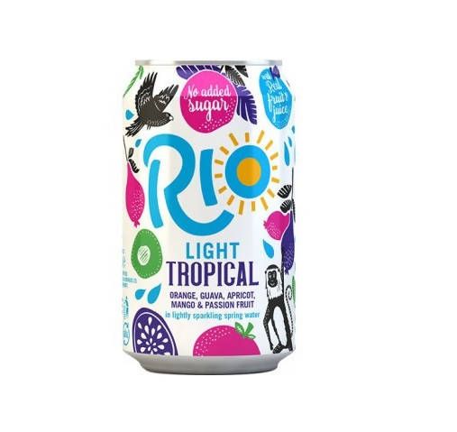 RIO LIGHT TROPICAL 24 X 330ML