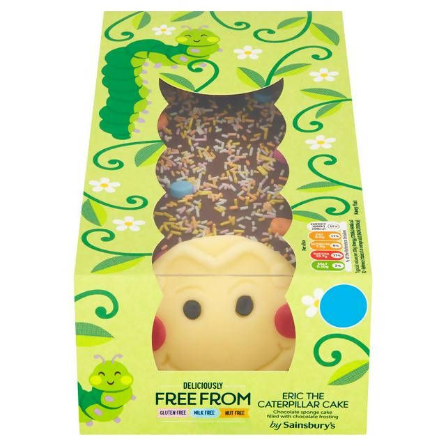 Sainsbury's Free From Caterpillar Cake 592g