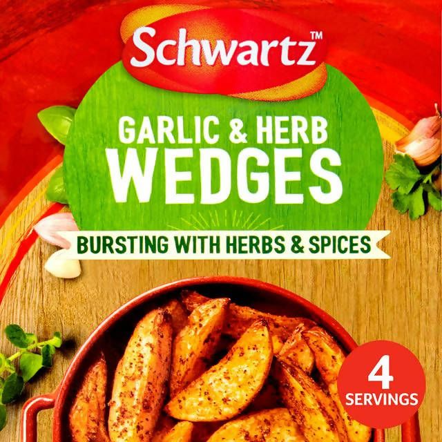 Schwartz Garlic Herb Wedges Mix 38g