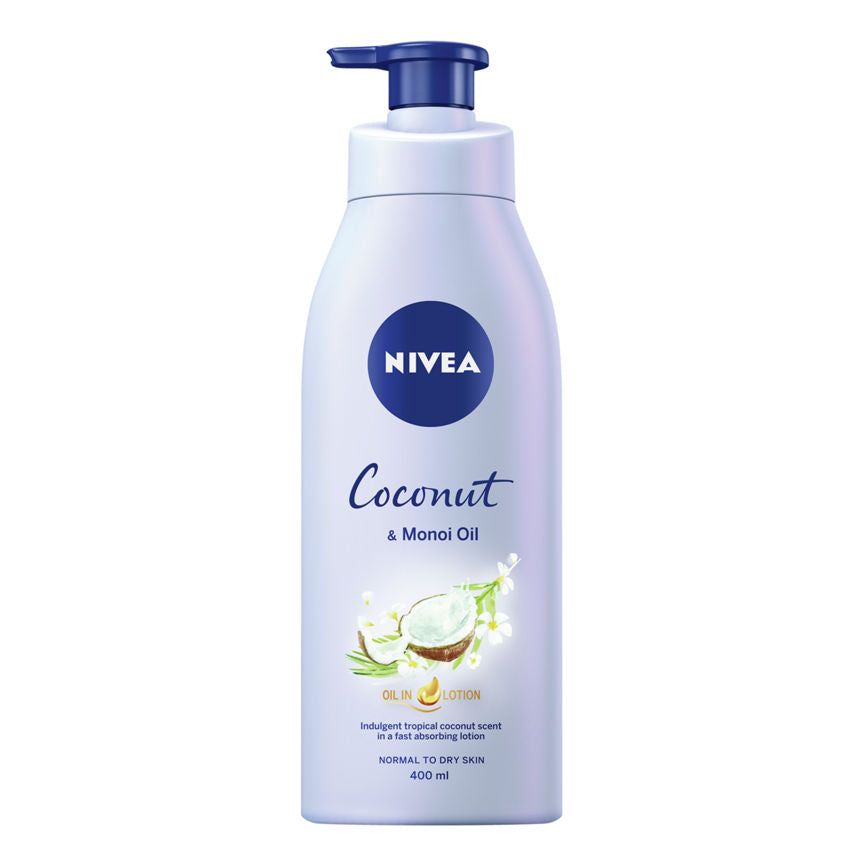 Nivea Body Lotion Coconut & Monoi Oil for Normal to Dry Skin Body Care ASDA   