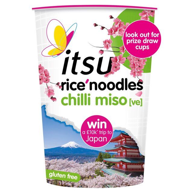 Itsu Chilli Miso Rice Noodles Cup