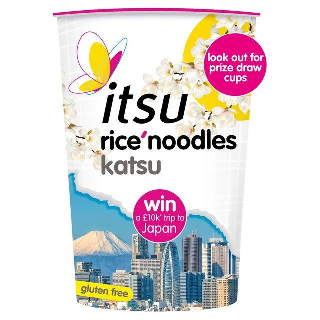 itsu katsu rice noodles cup