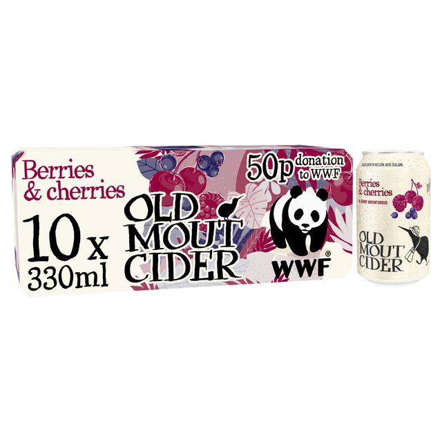 Old Mout Berries & Cherries Cider Cans GOODS M&S   