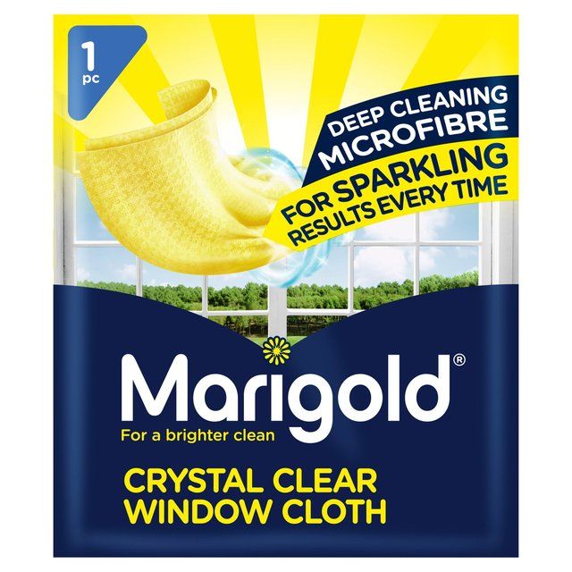 Marigold Crystal Clear Window Cloth