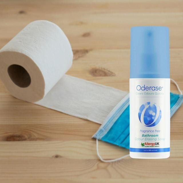 Oderase Bathroom Odour Eraser Fragrance Free    100ml