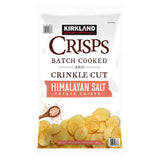 Kirkland Signature Himalayan Pink Salt Crinkle Cut Crisps, 907g GOODS Costco UK   