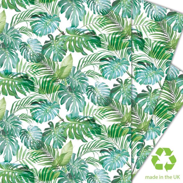 Tropical Palms Gift Wrap Sheets