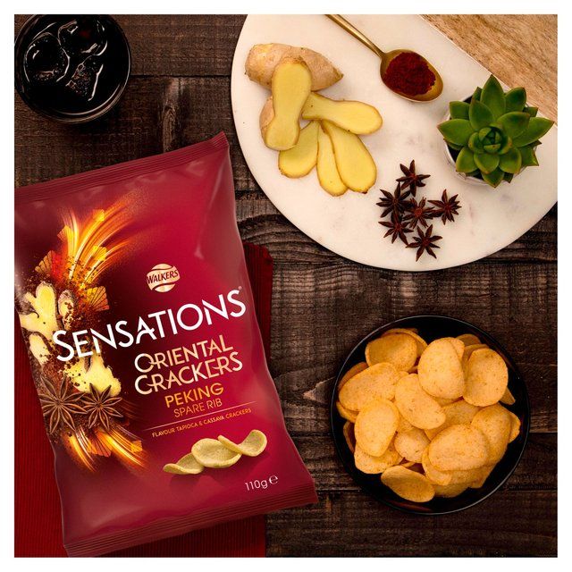 Sensations Peking Spare Rib Oriental Sharing Crackers GOODS M&S   