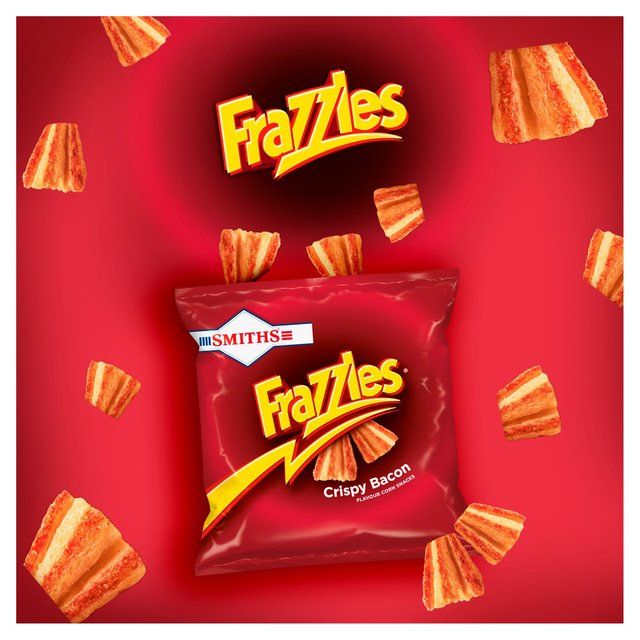 Smiths Frazzles Crispy Bacon Snacks Food Cupboard M&S   