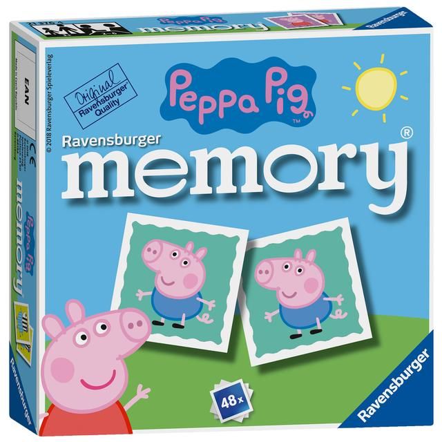 Peppa Pig Mini Memory Card Game 3 yrs+