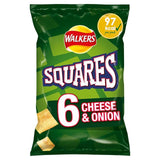 Walkers Squares Cheese & Onion Snacks Free from M&S Default Title  