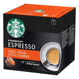 STARBUCKS Medium Colombia Coffee Pods by NESCAFE Dolce Gusto Tea M&S   