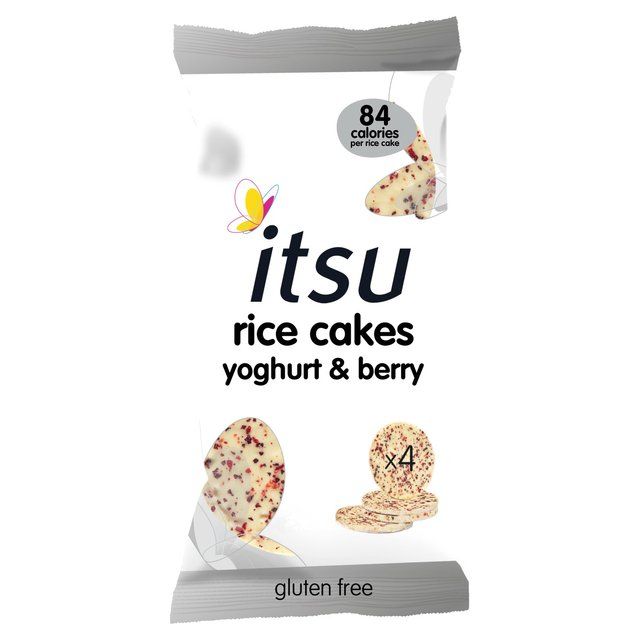 Itsu yoghurt & berry rice cakes