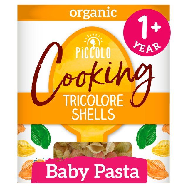 Piccolo Tricolore Organic Baby Pasta Shells, 12 mths+ Free from M&S Default Title  