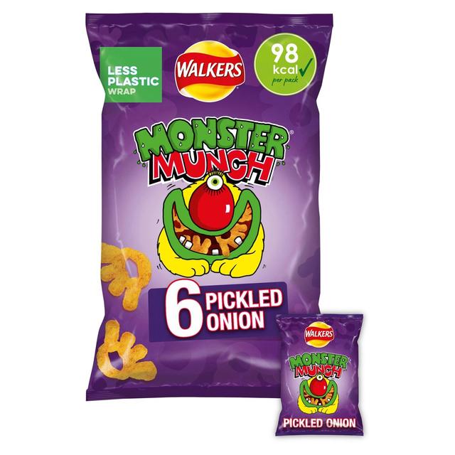 Walkers Monster Munch Pickled Onion Snacks