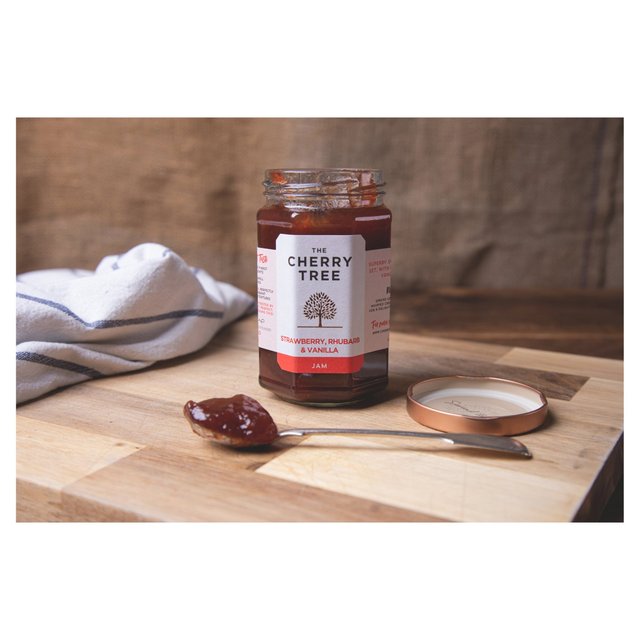 The Cherry Tree Strawberry, Rhubarb & Vanilla Jam