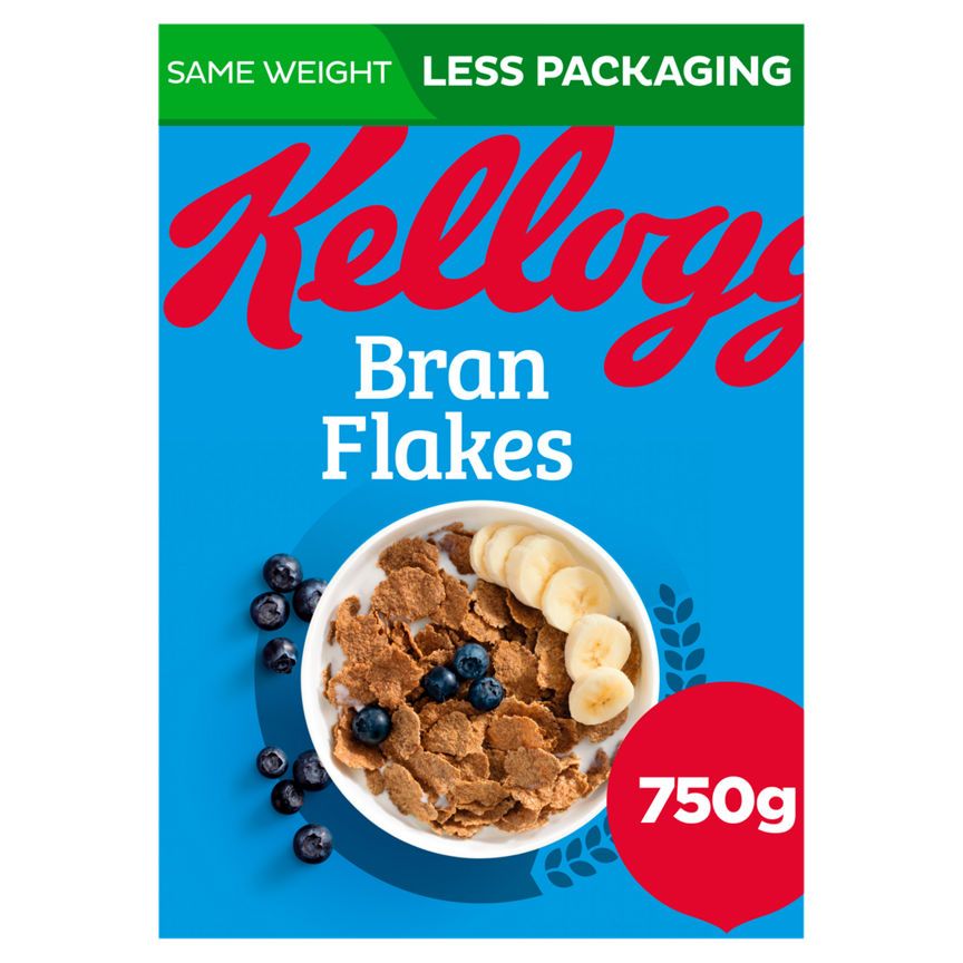 Kellogg's Bran Flakes Breakfast Cereal