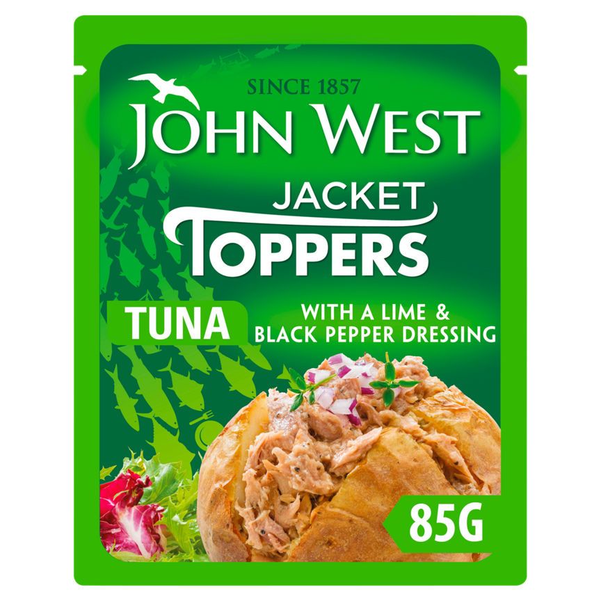 John West Tuna with a Lime and Black Pepper Dressing