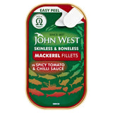 John West Mackerel Fillets in Spicy Tomato &amp; Chilli Sauce