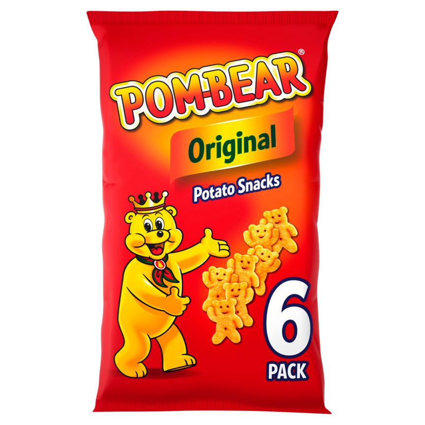 Pom Bear Original Multipack Crisps Free From ASDA   