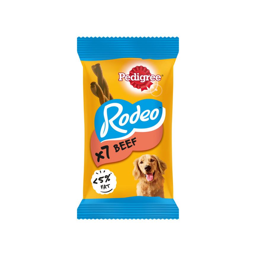 Pedigree Rodeo Adult Dog Treats Beef Dog Food & Accessories ASDA   