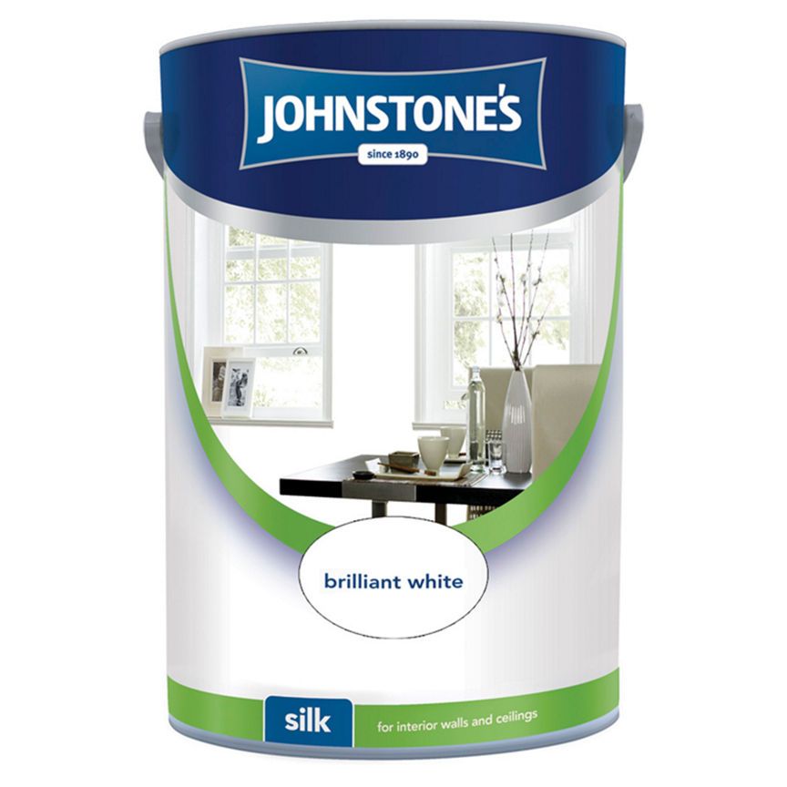 Johnstone's Brilliant White Silk Emulsion Paint