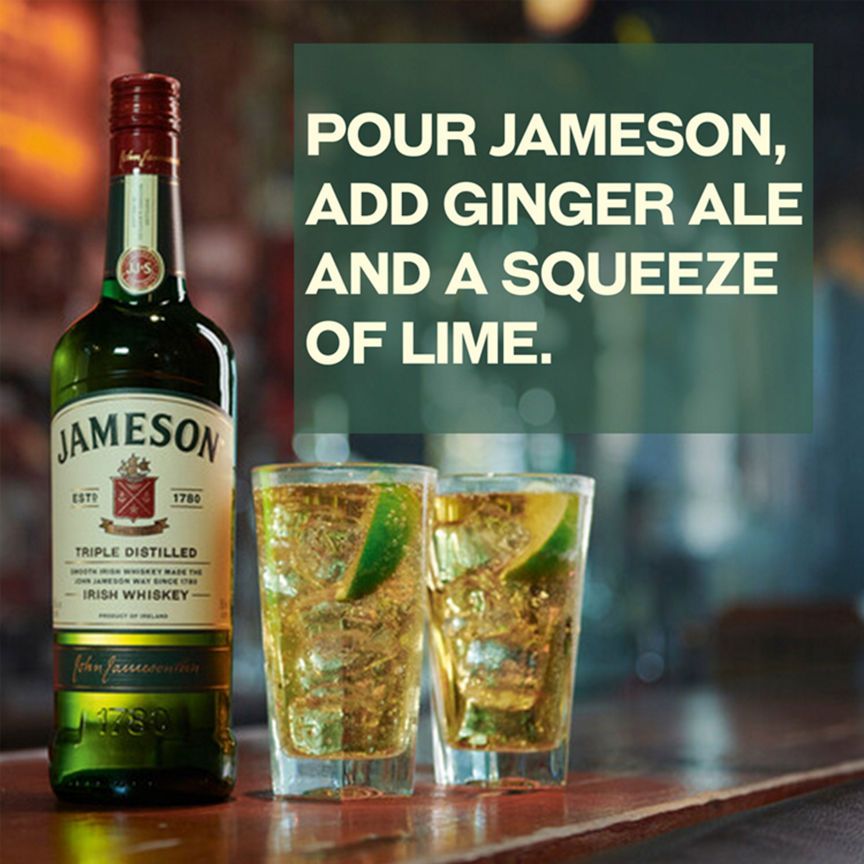 Jameson Triple Distilled Blended Irish Whiskey