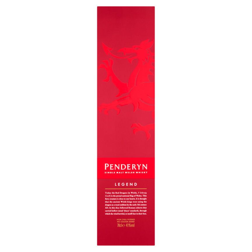 Penderyn Legend Single Malt Welsh Whisky