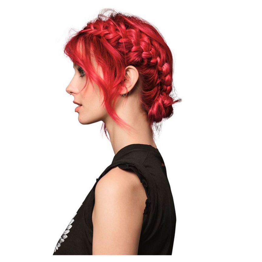 Schwarzkopf LIVE Ultra Brights Or Pastel Red Hair Dye Pillar Box Red 092 Semi-permanent Hair Colourants & Dyes ASDA   